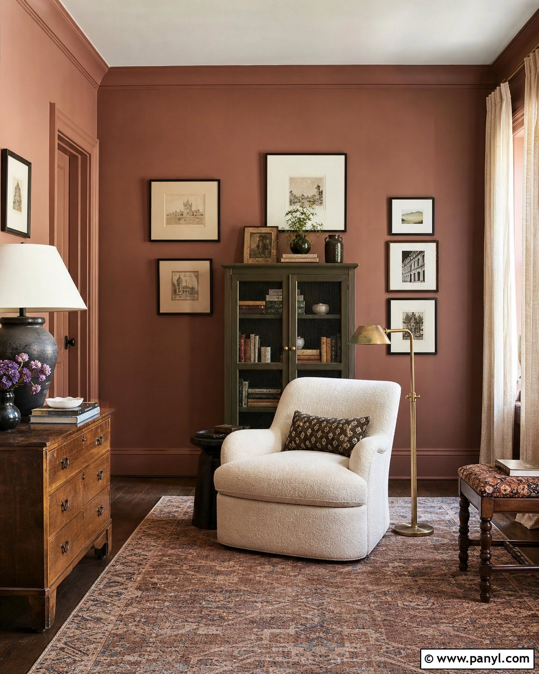 Dusty Rose Wall Color - 35 home wall color ideas