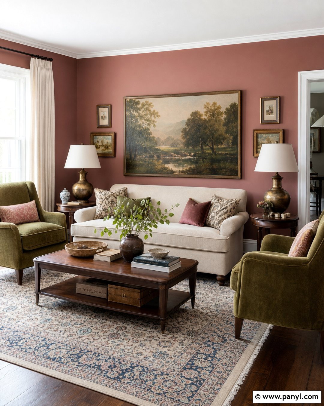 Dusty Rose Wall Color - 50 wall color ideas