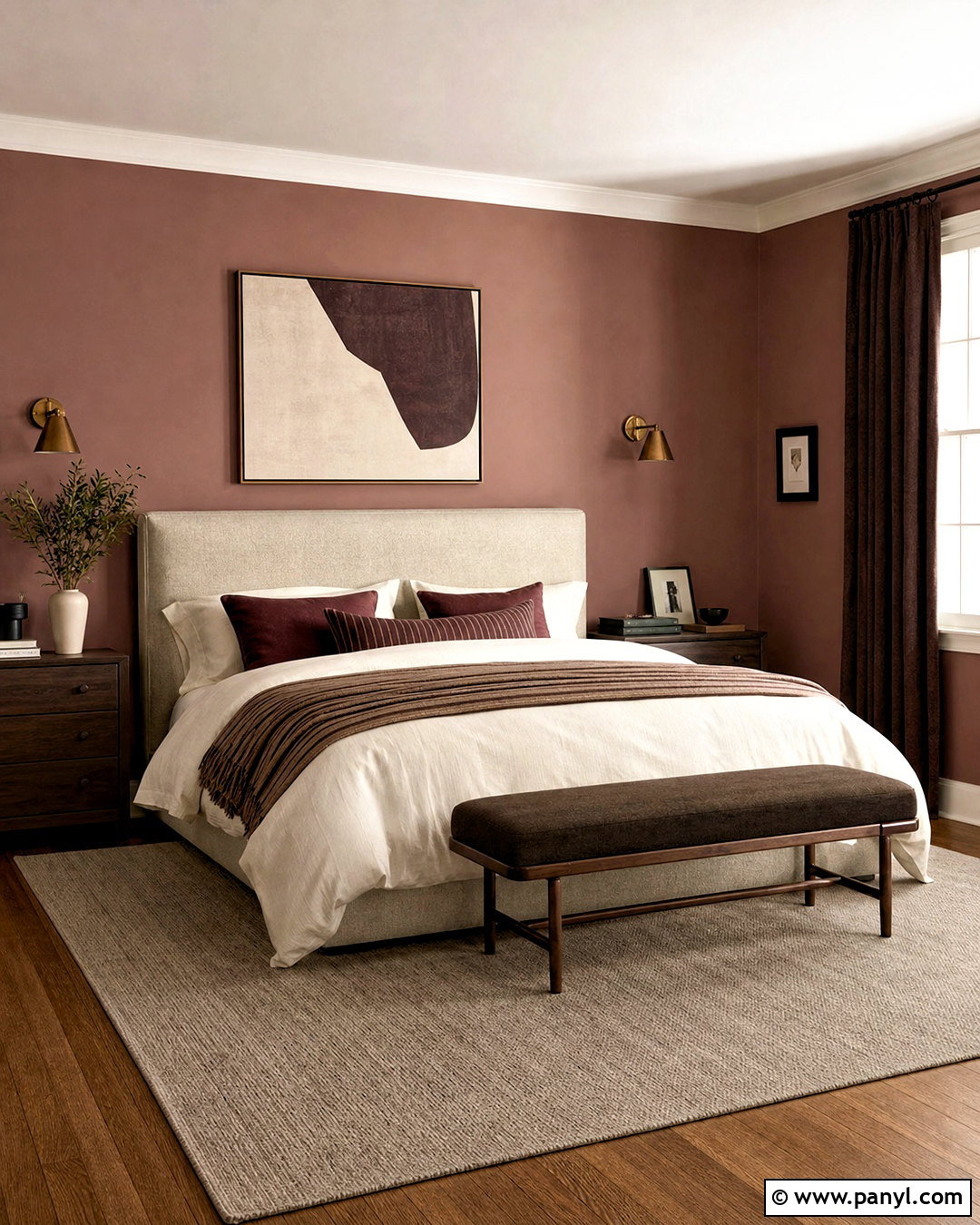 Dusty Rose Wall Color - 20 trending wall colors