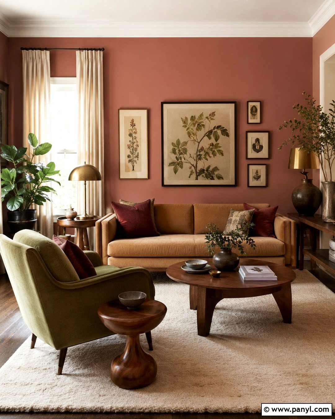 Dusty Rose Wall Color - 20 Cozy Home Wall Colors