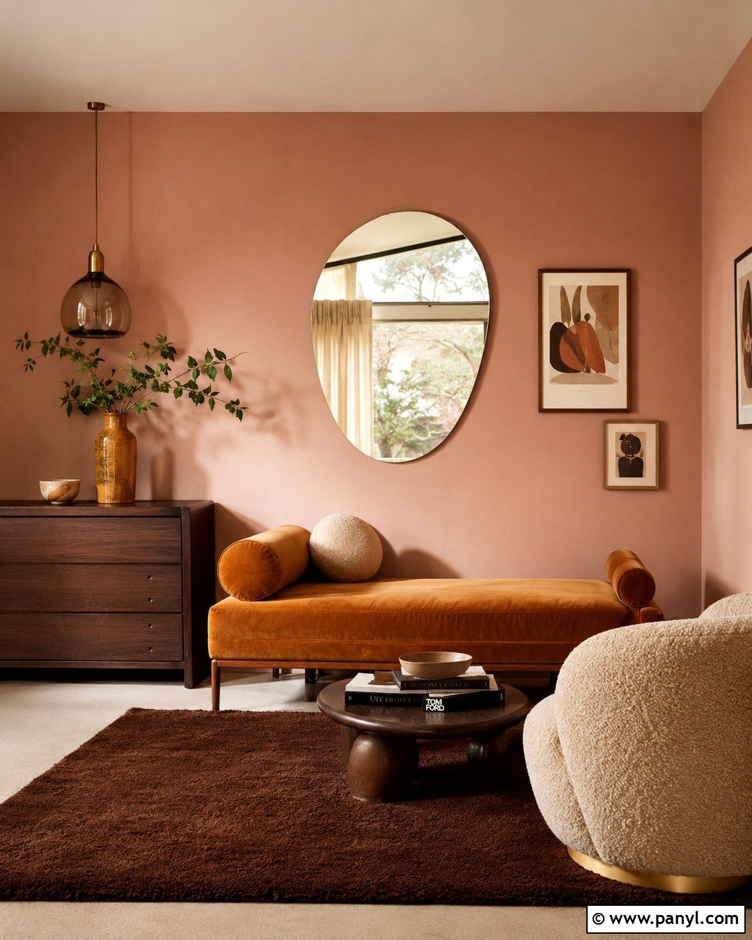 Dusty Rose Wall Color - 20 70S Wall Colors