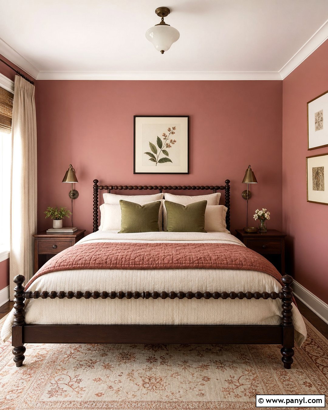 Dusty Rose Walls - 30 modern wall colors