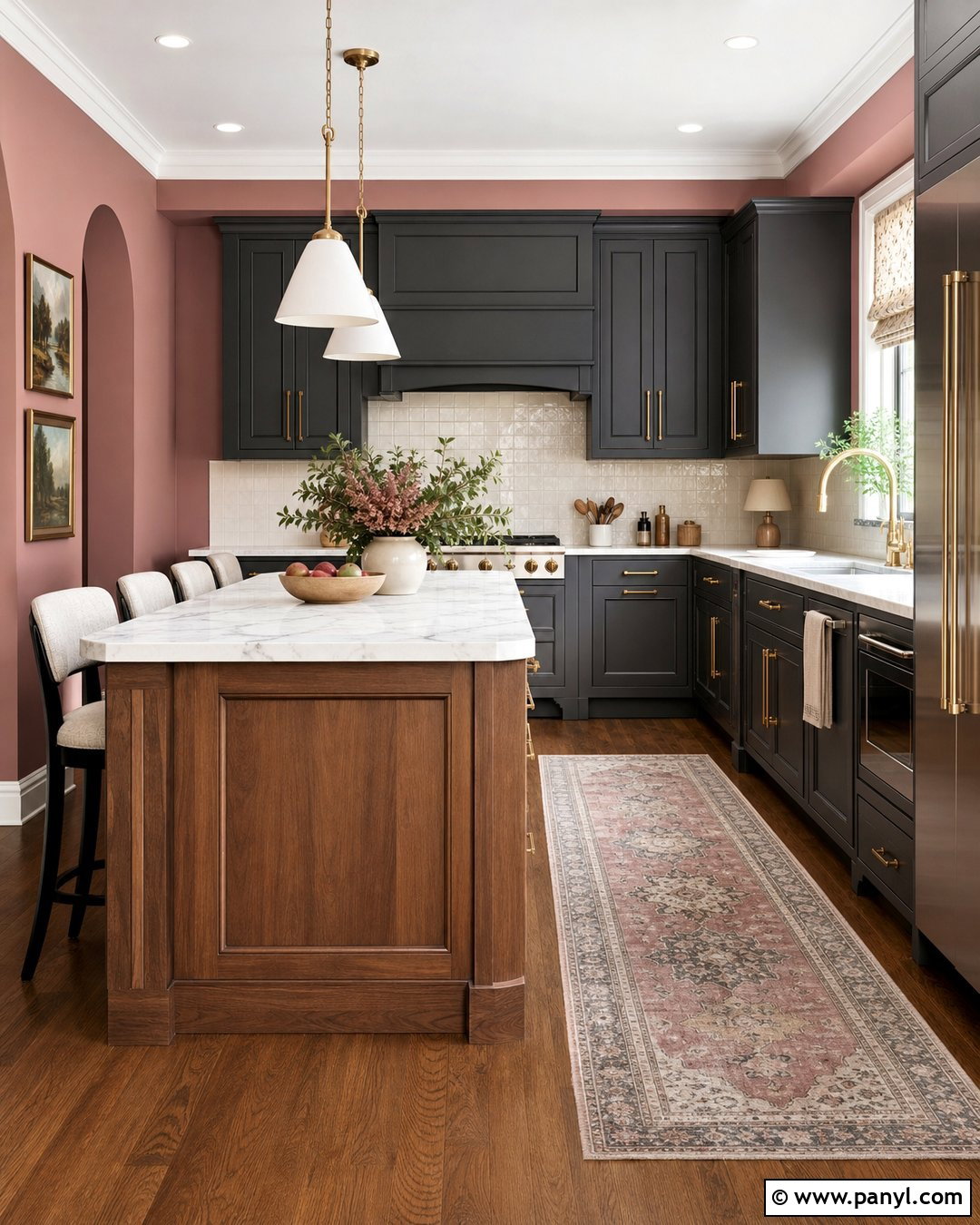 Dusty Rose Walls With Gray Cabinets - 30 Wall Color For Grey Cabinets