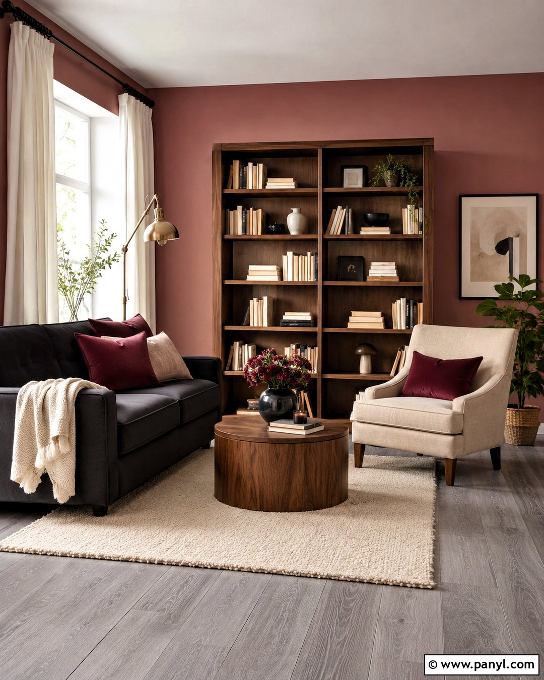 Dusty Rose Walls With Gray Flooring - 40 Wall Colors To Match Gray Flooring Ideas