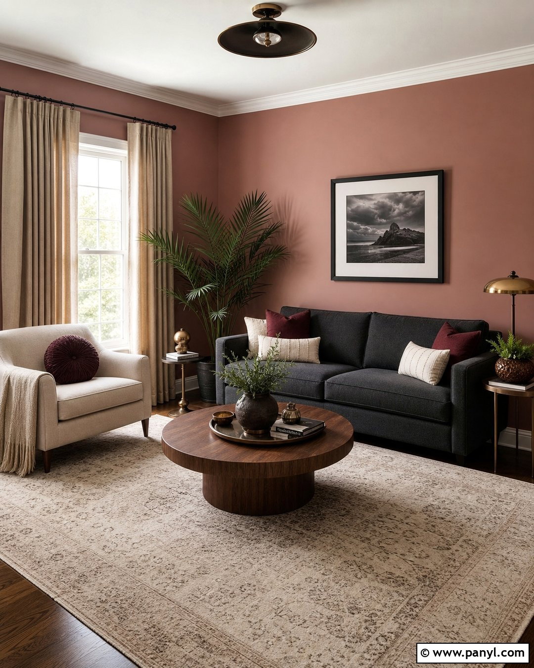 Dusty Rose Walls With Grey Sofa - 20 Best Wall Colour For Grey Sofa Ideas