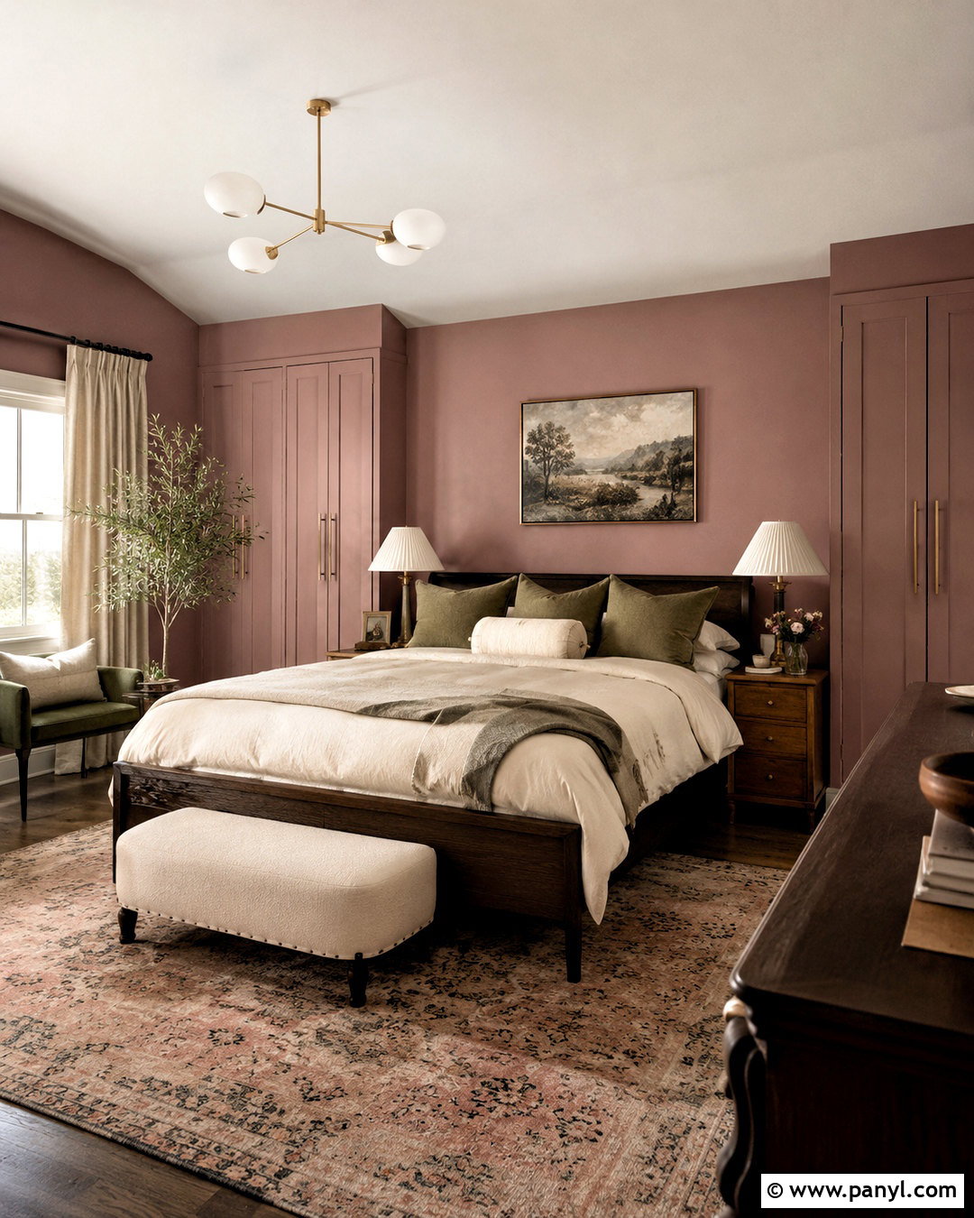 Dusty Rose Wardrobe And Wall - 20 Wardrobe And Wall Same Colour Ideas