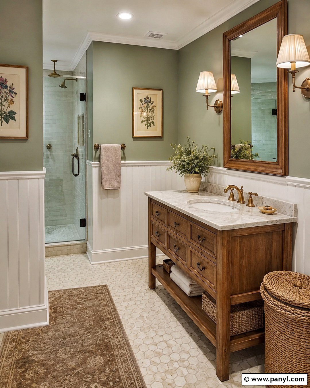 Dusty Sage Green Bathroom Walls - 20 Best Green For Bathroom Walls