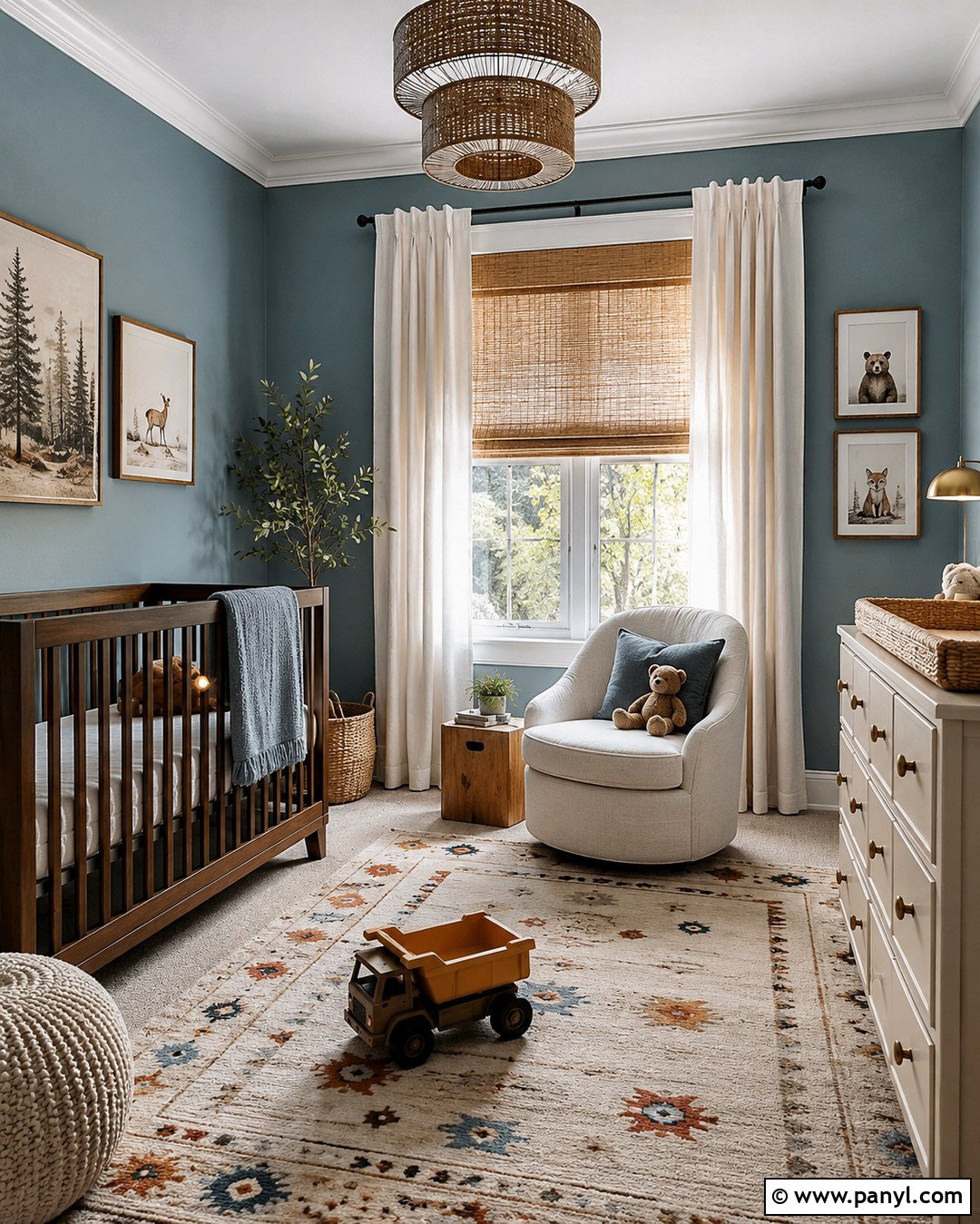 Dusty Teal Nursery Walls - 20 Boy Nursery Wall Colors