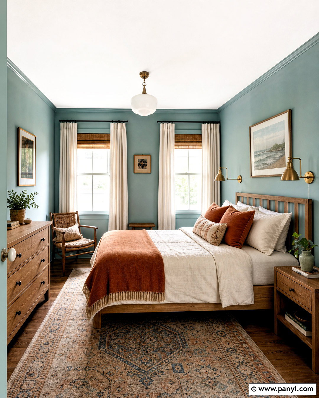Dusty Teal Small Bedroom - 20 small bedroom colour ideas