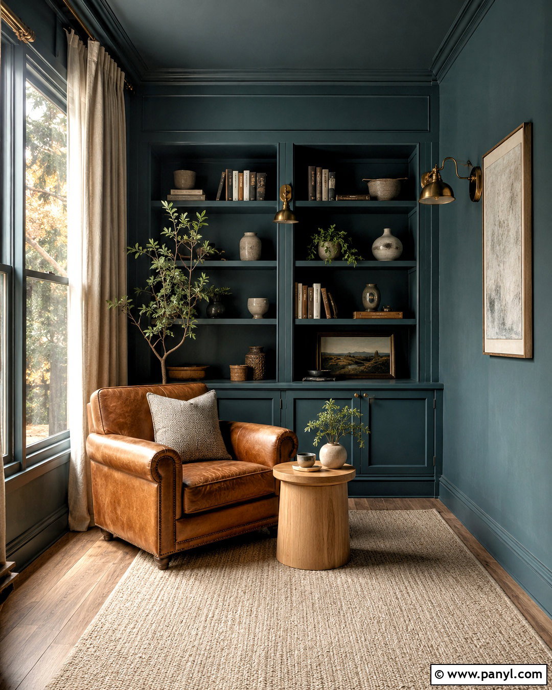 Dusty Teal Wall Color - 20 West Facing Wall Colors