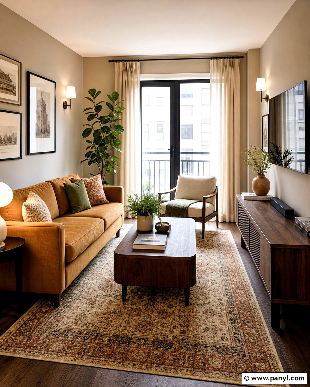 Earthy Apartment Living Room - 20 warm earthy living room ideas