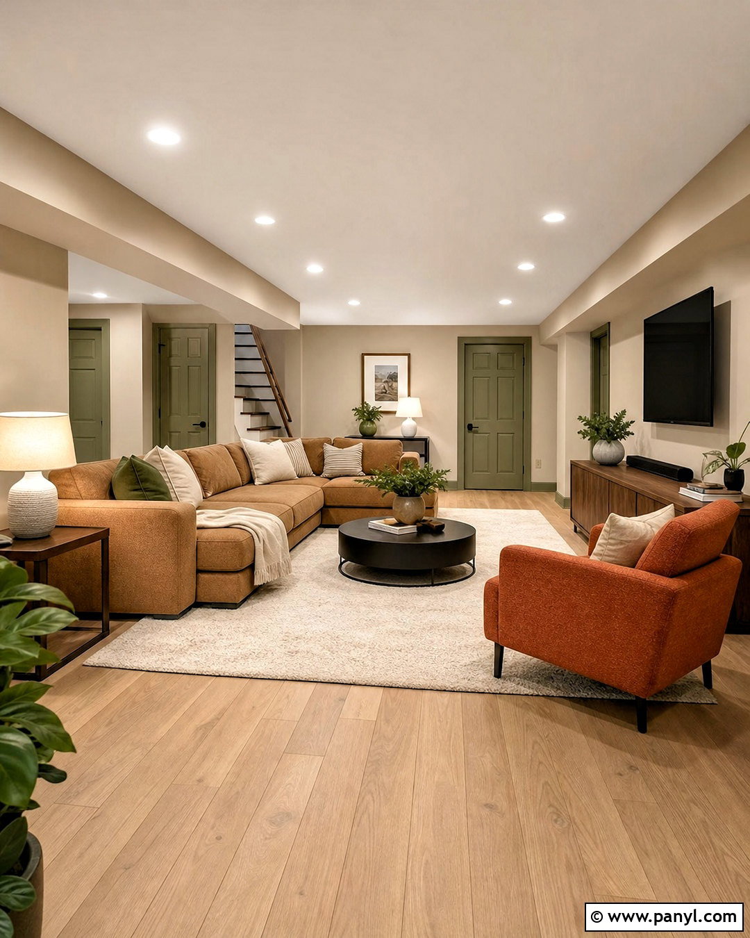 Earthy Basement Paint - 20 house painting ideas interior ideas