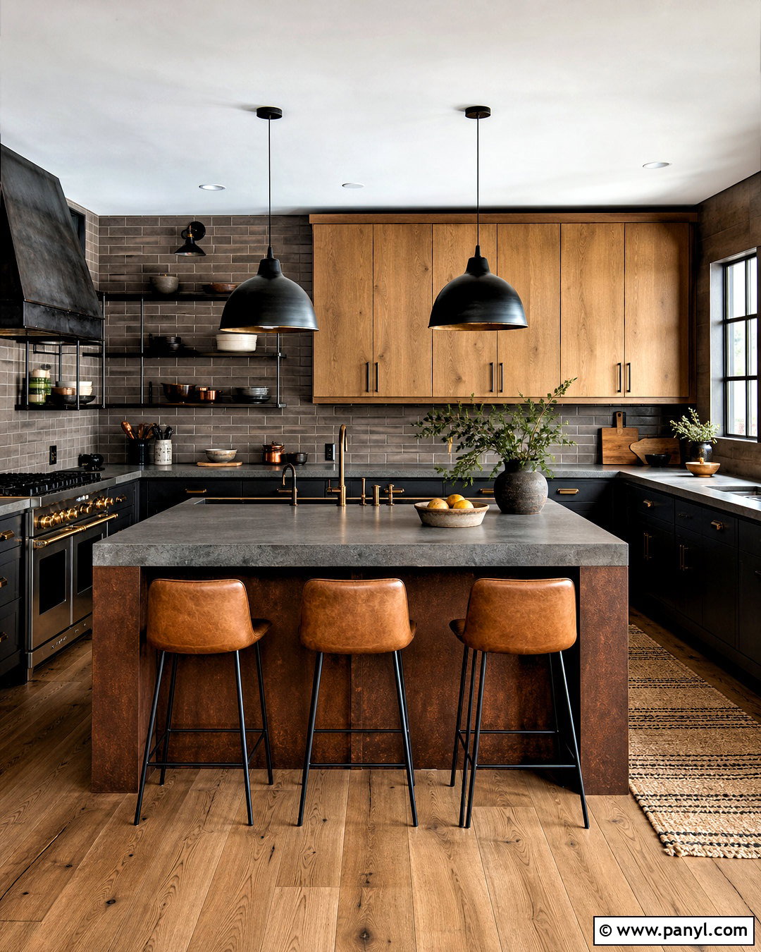 Earthy Industrial Kitchen - 20 earthy kitchen ideas