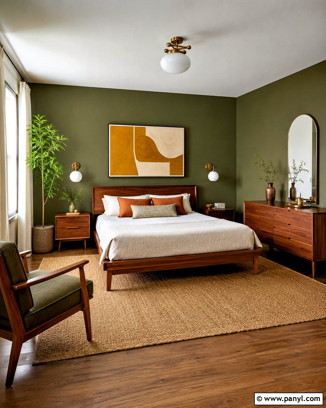 Earthy Mid-Century Bedroom - 20 my vibe ideas