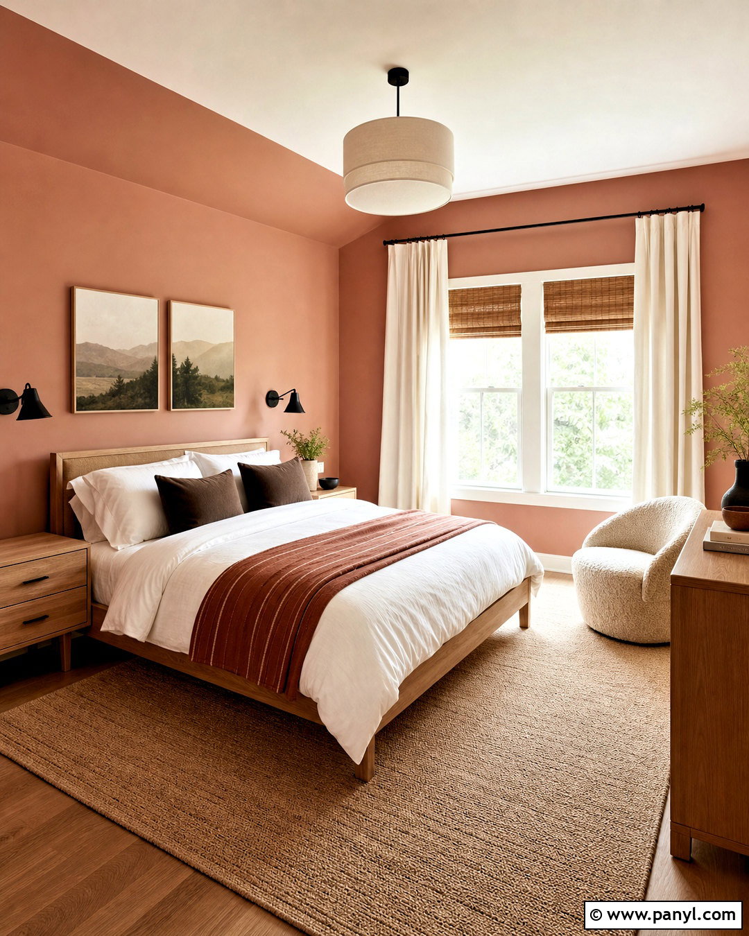 Earthy Pink Bedroom Paint Color - 20 room paint colors bedroom ideas