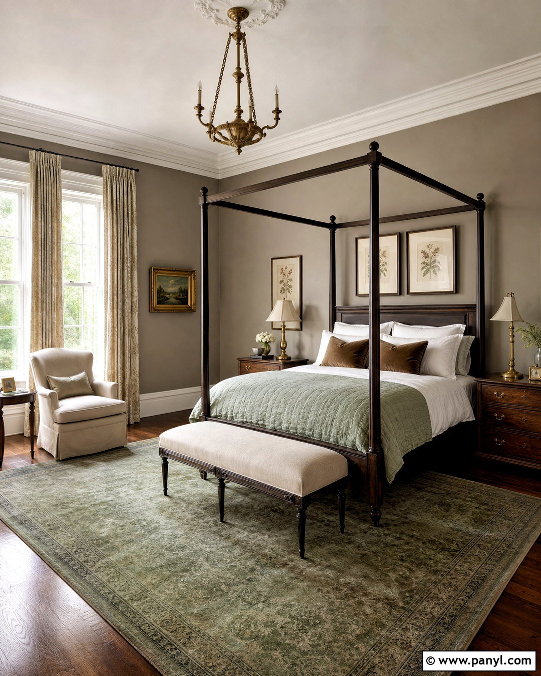 Edgecomb Gray Bedroom - 20 grey paint colors for bedroom ideas