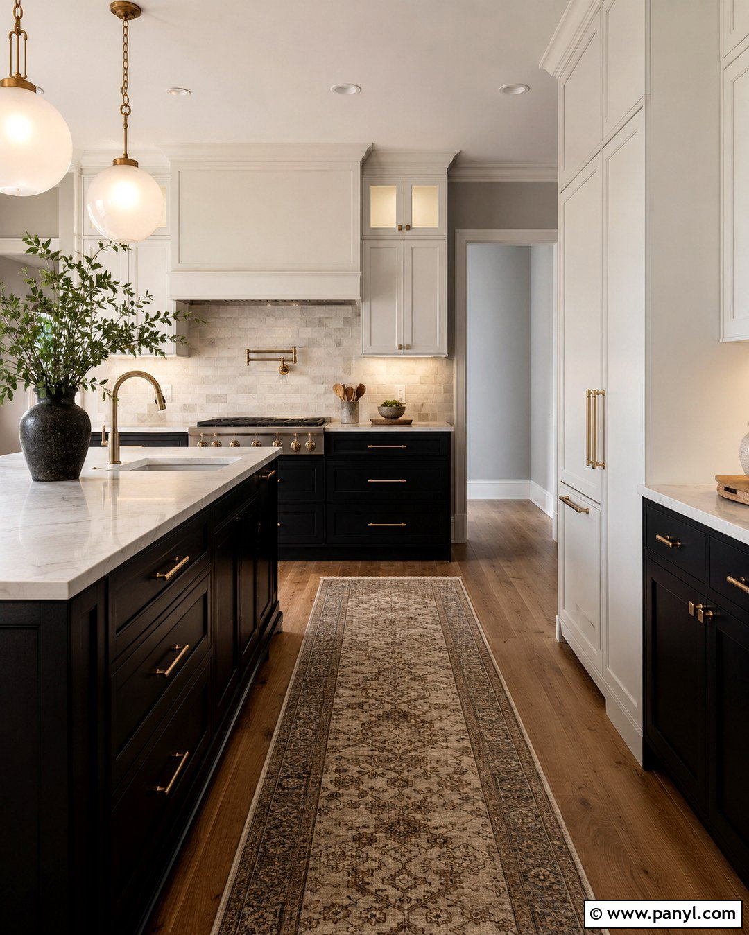 Edgecomb Gray Kitchen Walls With Black Cabinets - 20 Edgecomb Gray Kitchen Walls
