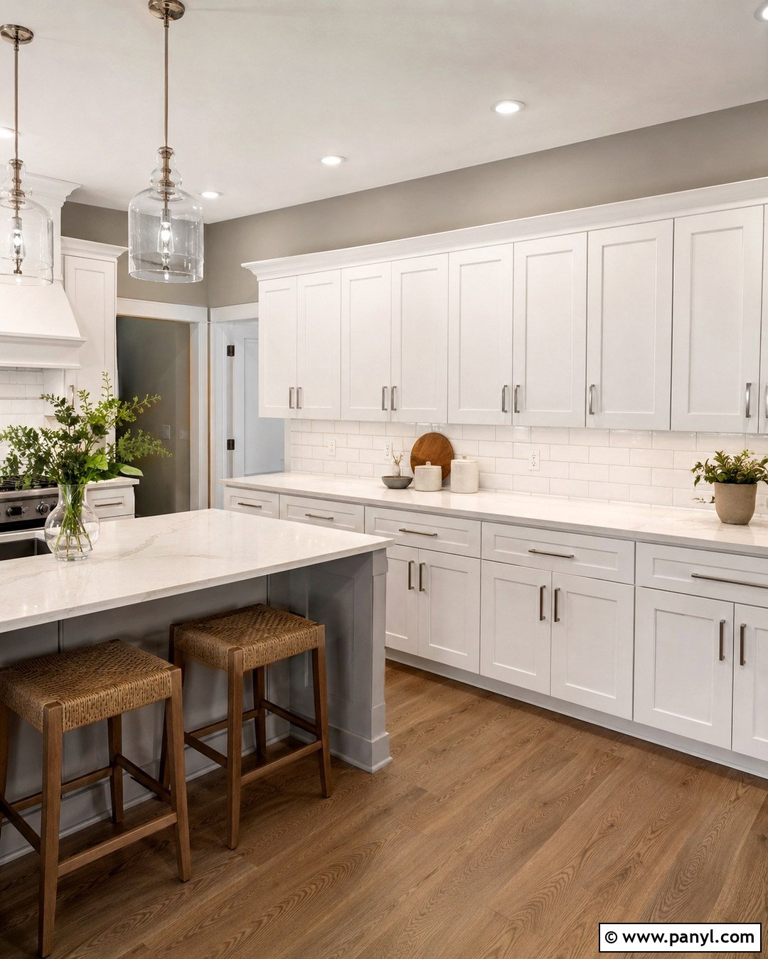 Edgecomb Gray Kitchen Walls With White Cabinets - 20 Edgecomb Gray Kitchen Walls