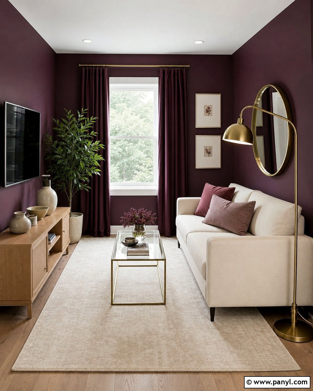 20 Eggplant Walls: Dramatic Ideas for Sophisticated Rooms
