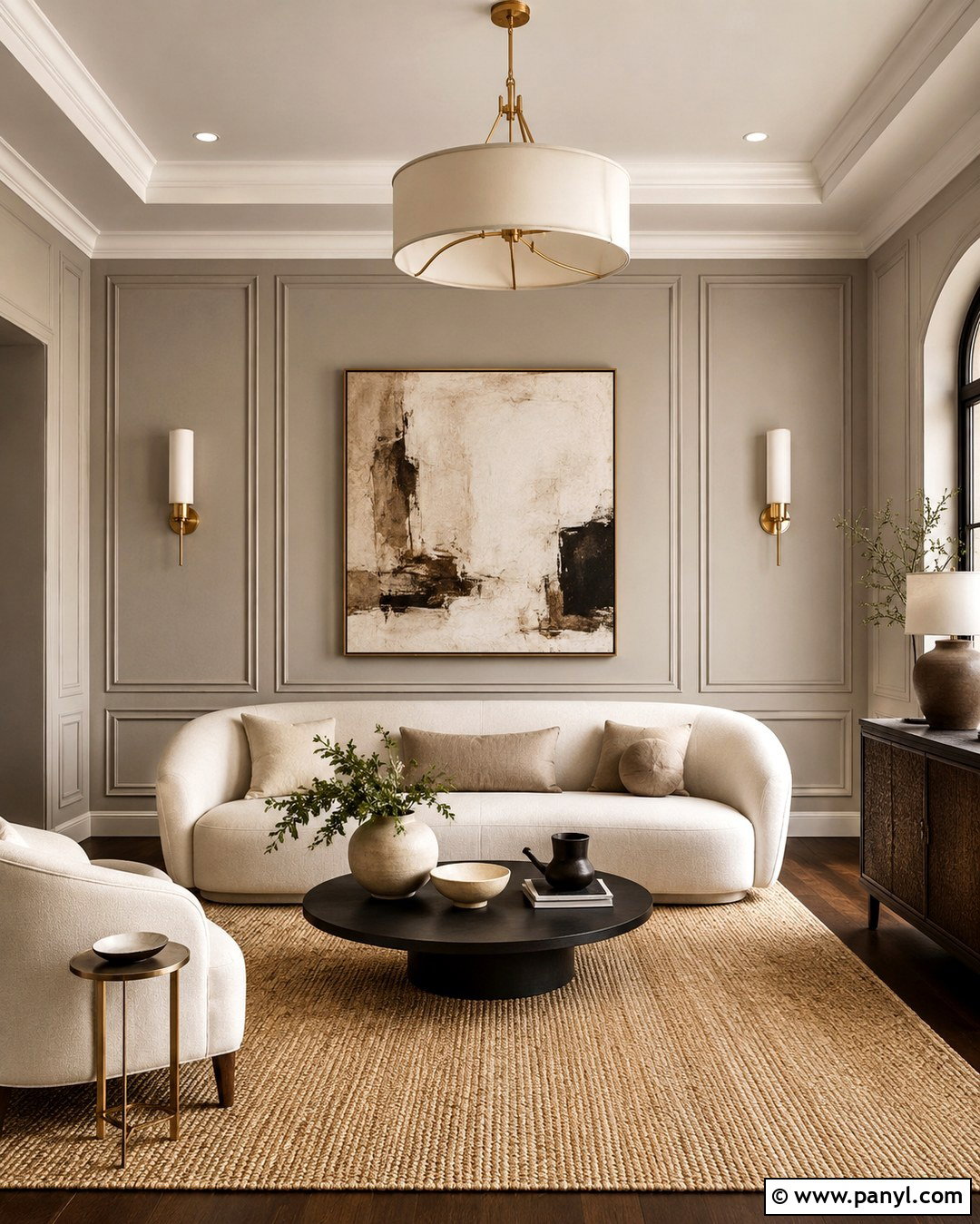 Egyptian Cotton Wall Paneling - 20 Egyptian Cotton Wall Paint Ideas