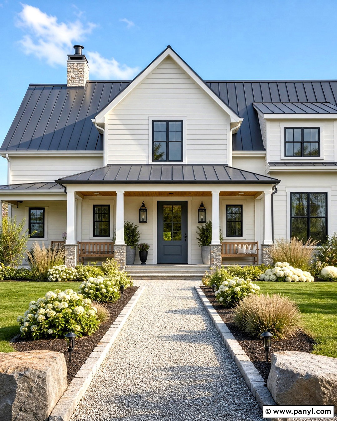Eider White Farmhouse Exterior - 20 sherwin williams eider white ideas