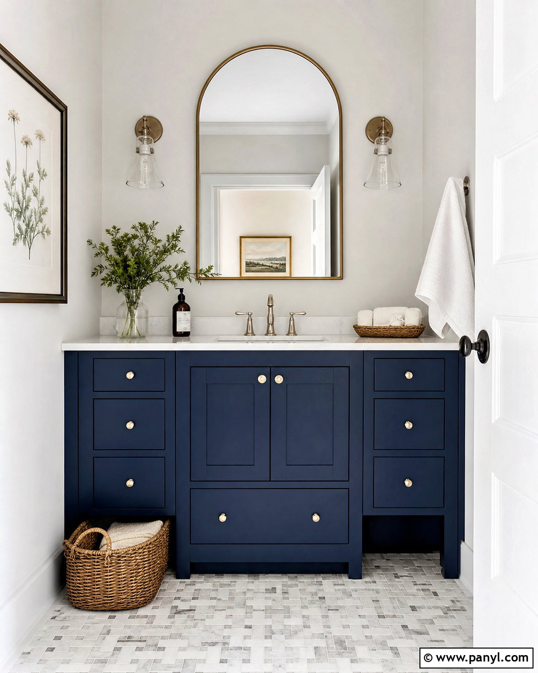 Eider White Powder Room - 20 sherwin williams eider white ideas