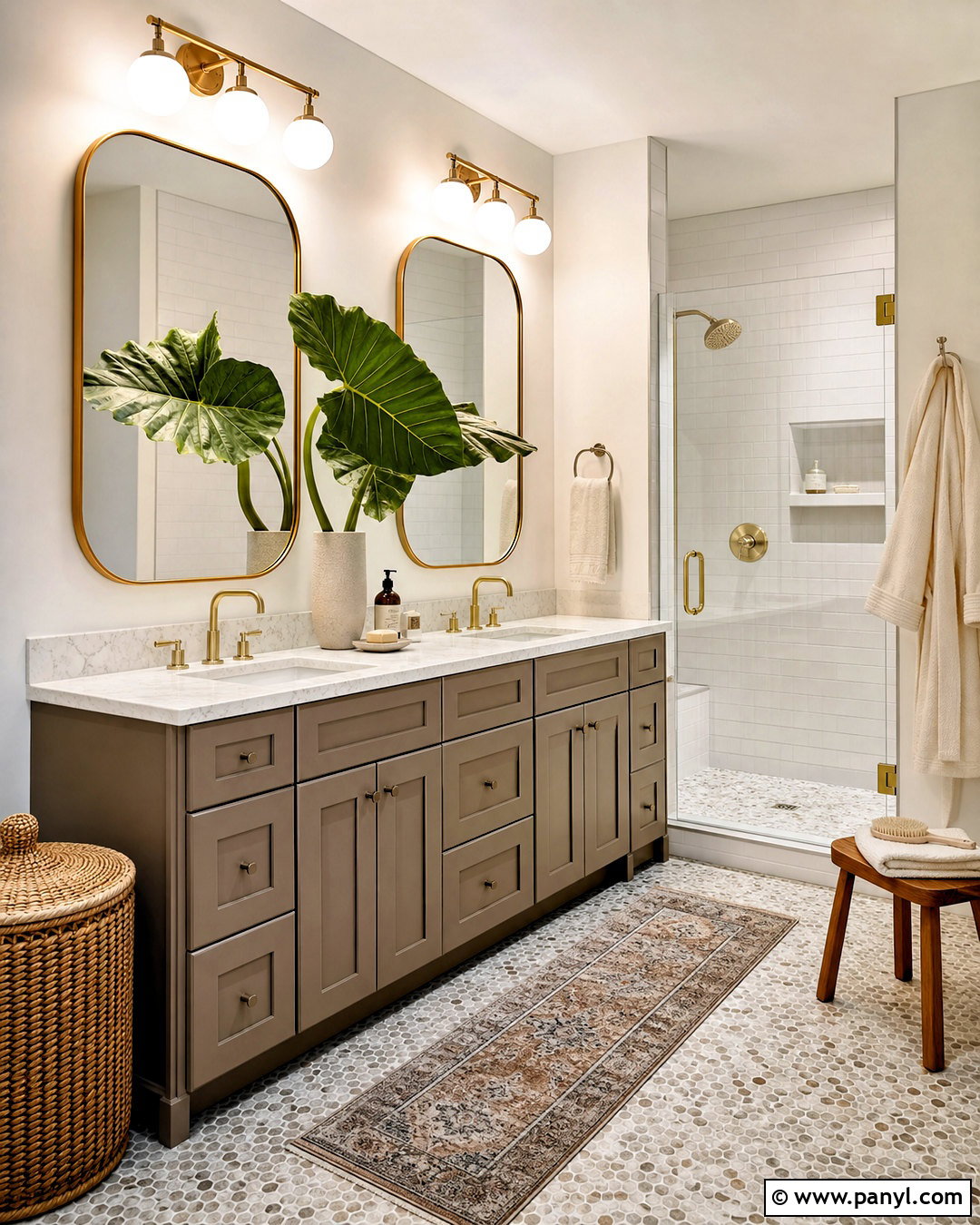 Elephant Ear Bathroom Vanity With Marble - 20 elephant ear sherwin williams ideas