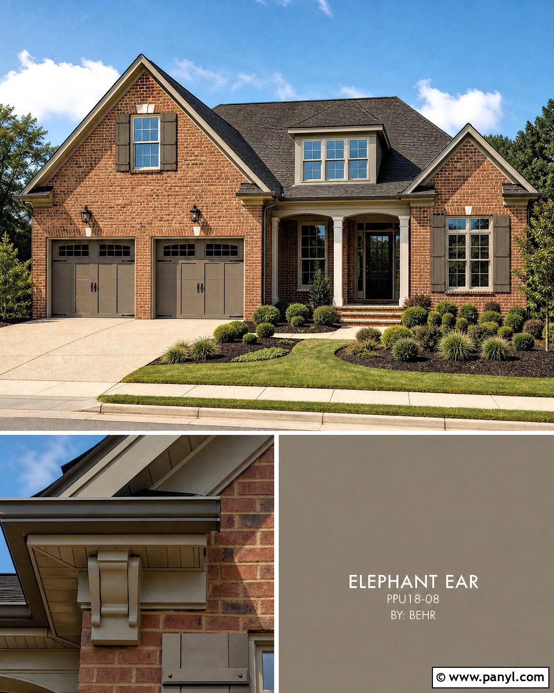 Elephant Ear Brick House Trim - 20 elephant ear sherwin williams ideas