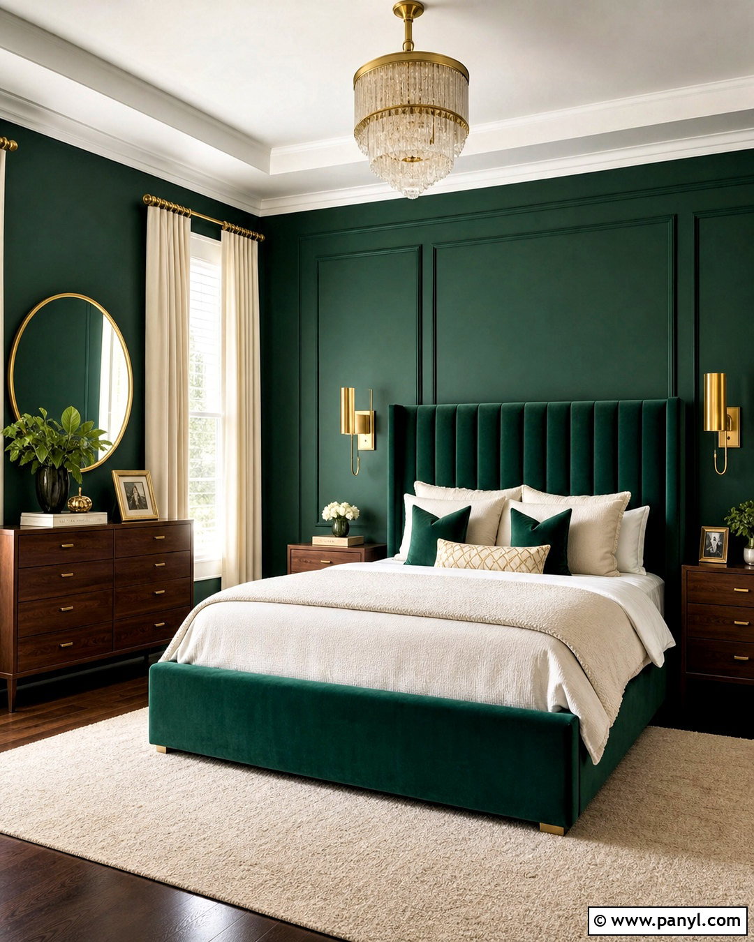 Emerald Green And Gold Bedroom - 20 emerald green bedroom colour schemes