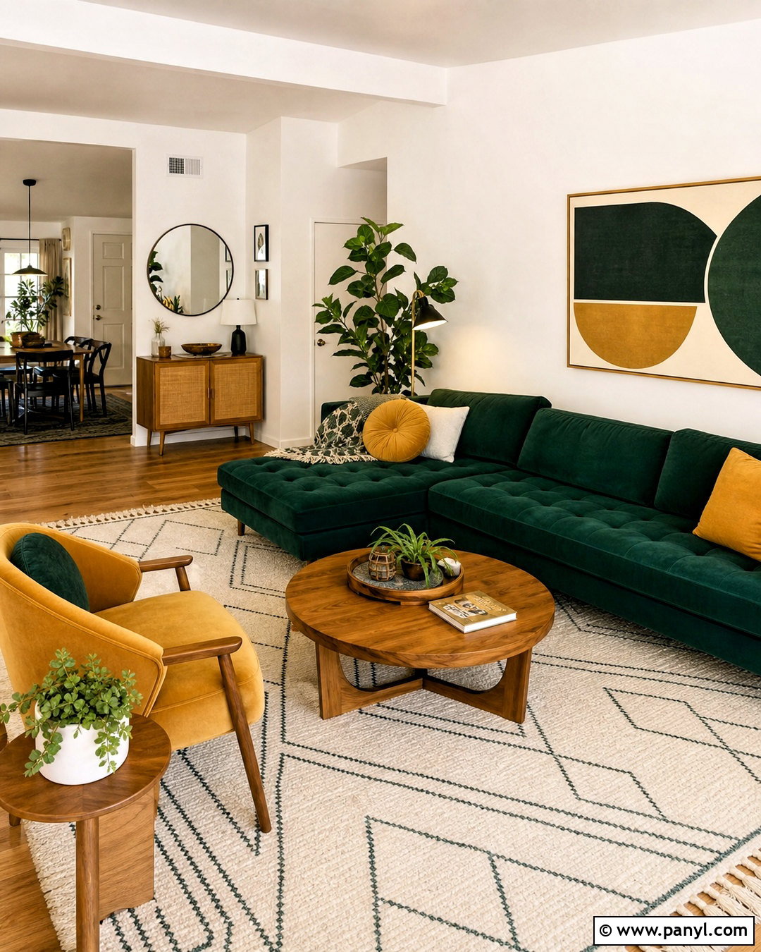 Emerald Green And Mustard Yellow - 20 emerald green color palette ideas