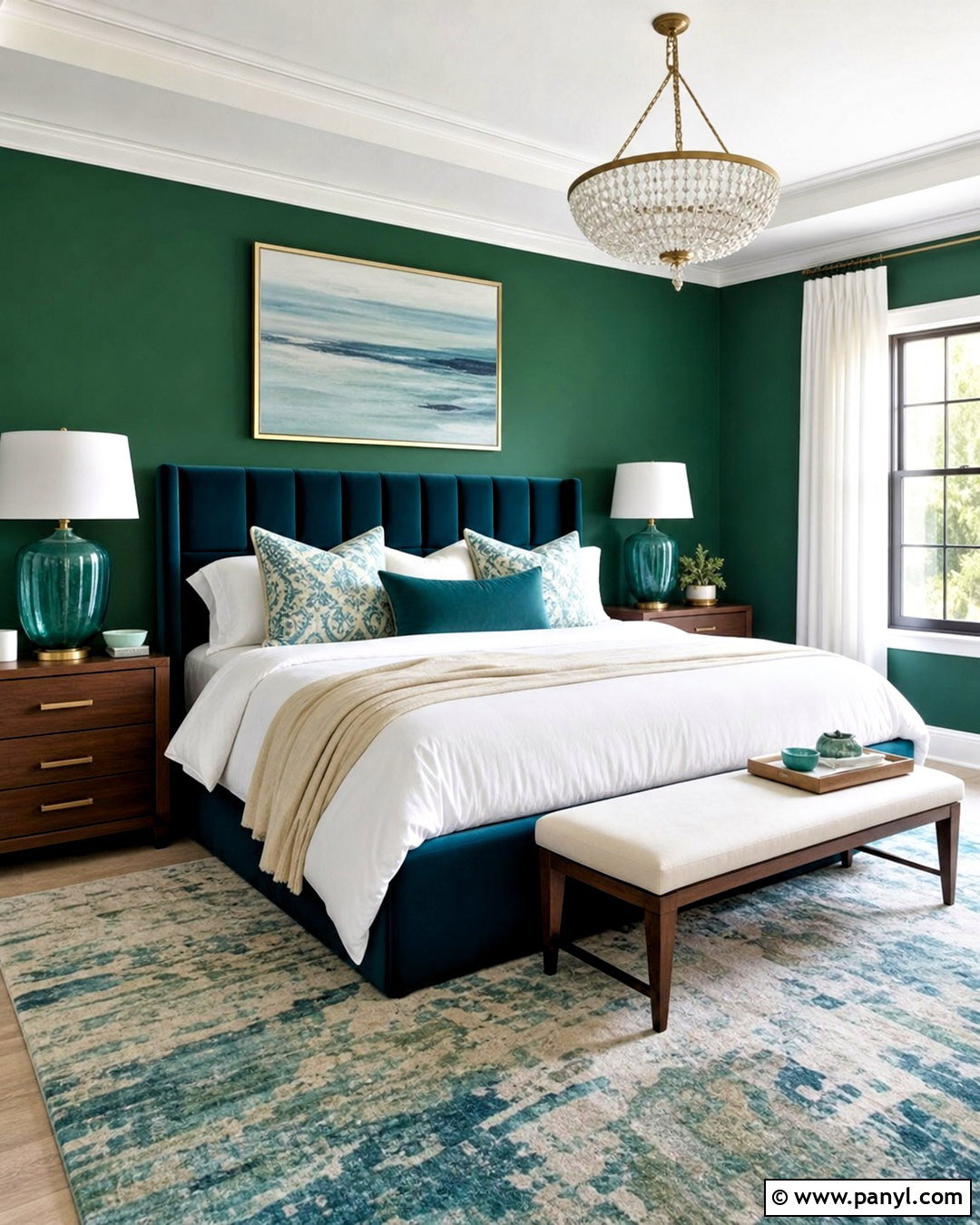 Emerald Green And Teal Bedroom - 20 emerald green bedroom colour schemes