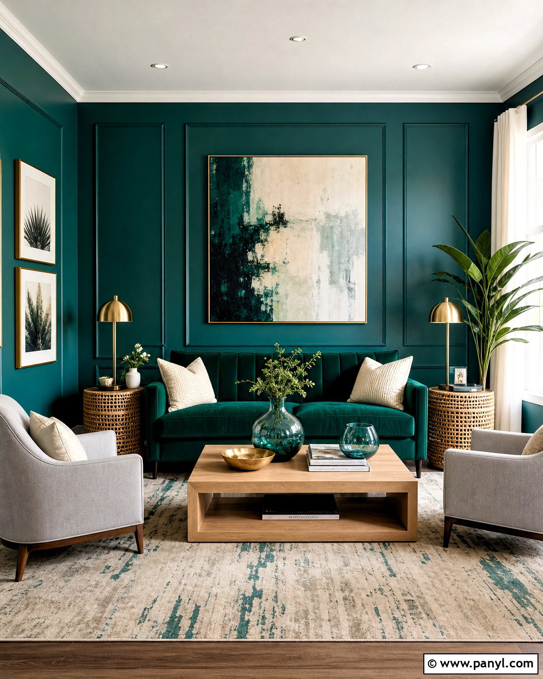 Emerald Green And Teal Living Room - 20 emerald green living room color scheme ideas