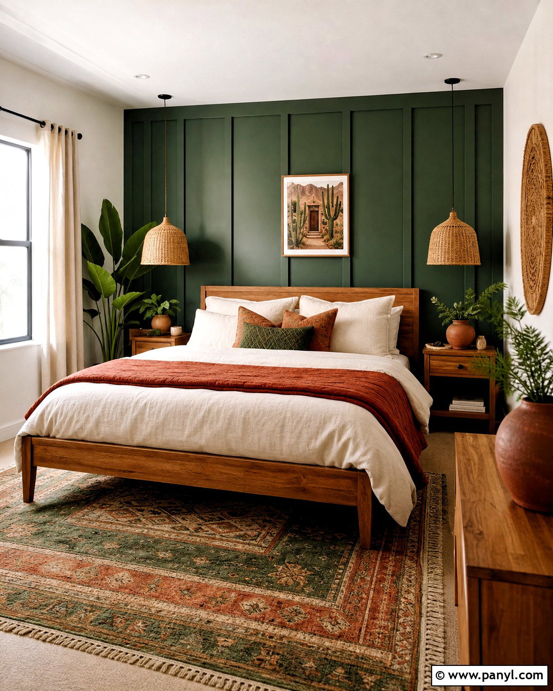 Emerald Green And Terracotta Bedroom - 20 emerald green bedroom colour schemes