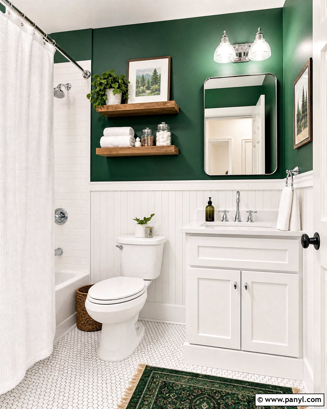 Emerald Green And White Bathroom - 20 emerald green bathroom decor ideas