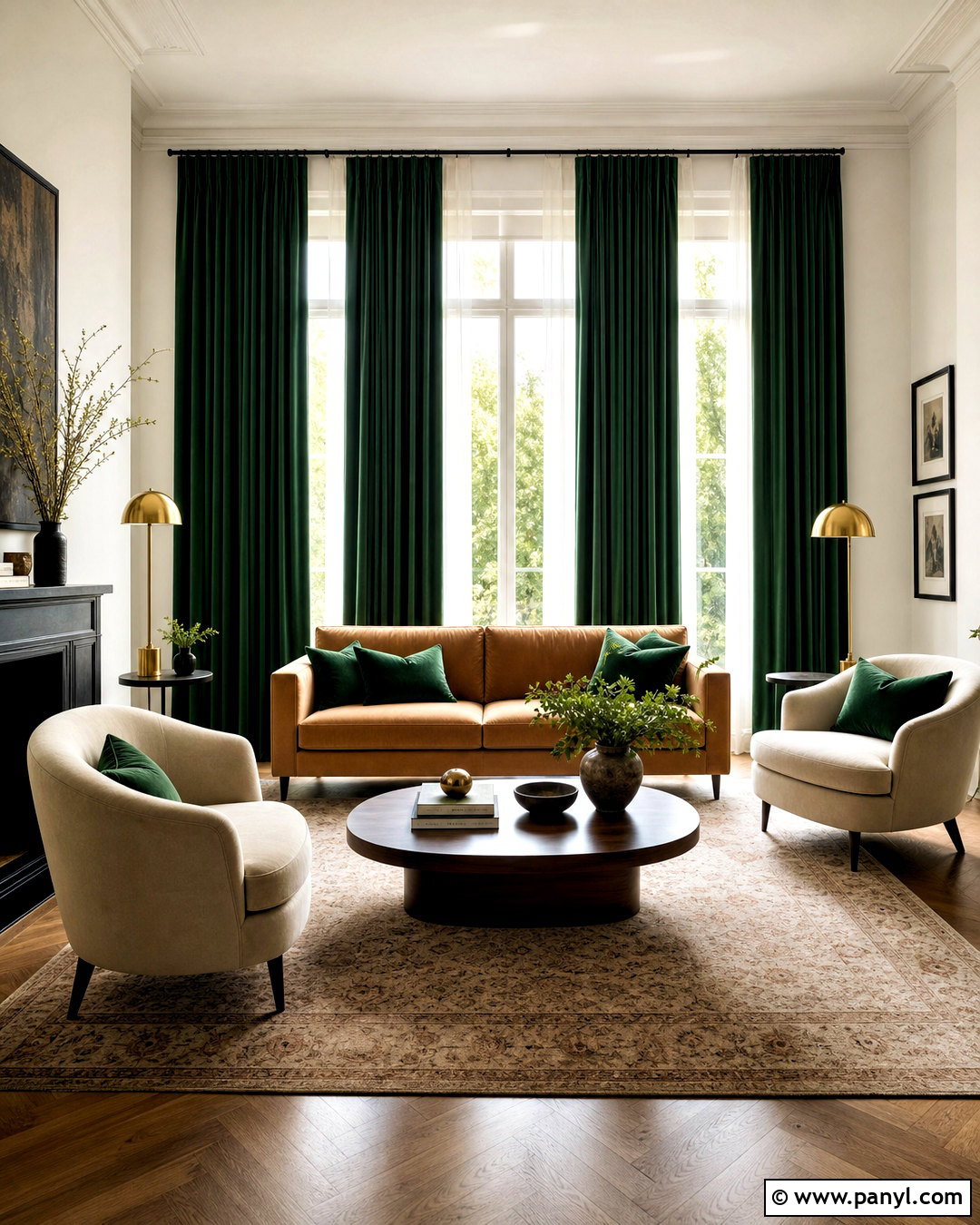 20 Emerald Green Living Room Ideas for Bold, Striking Style