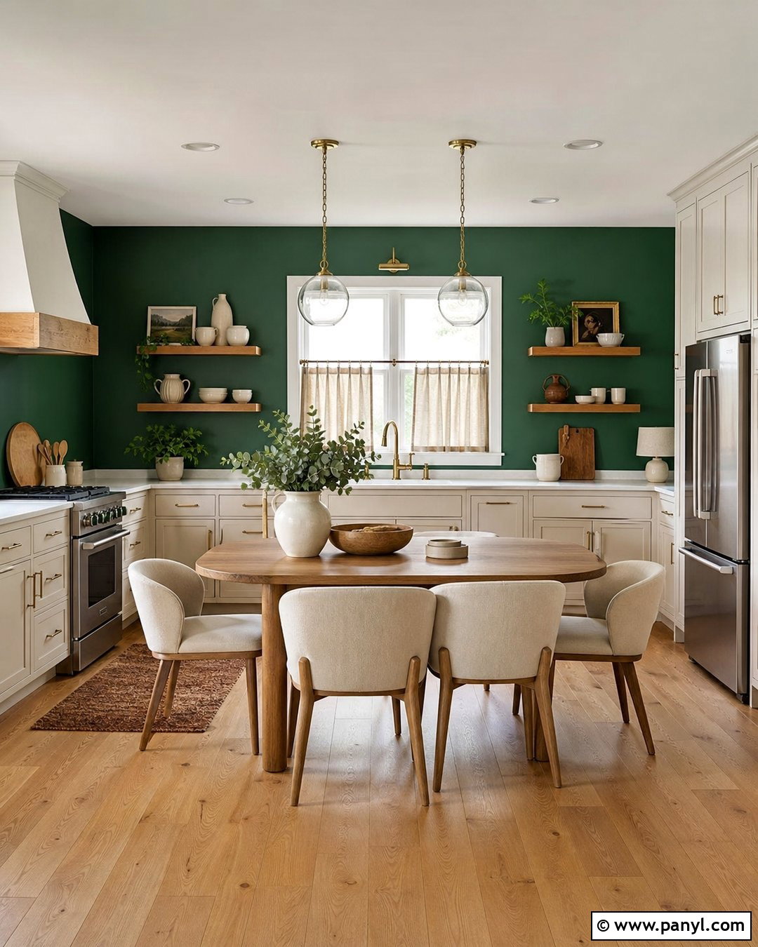 Emerald Green Kitchen Accent Wall - 35 emerald green accent wall ideas