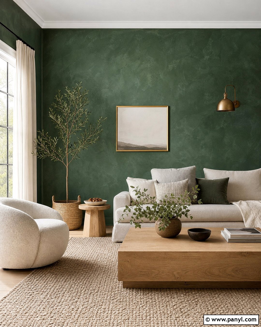 Emerald Green Limewash Walls - 30 emerald green walls