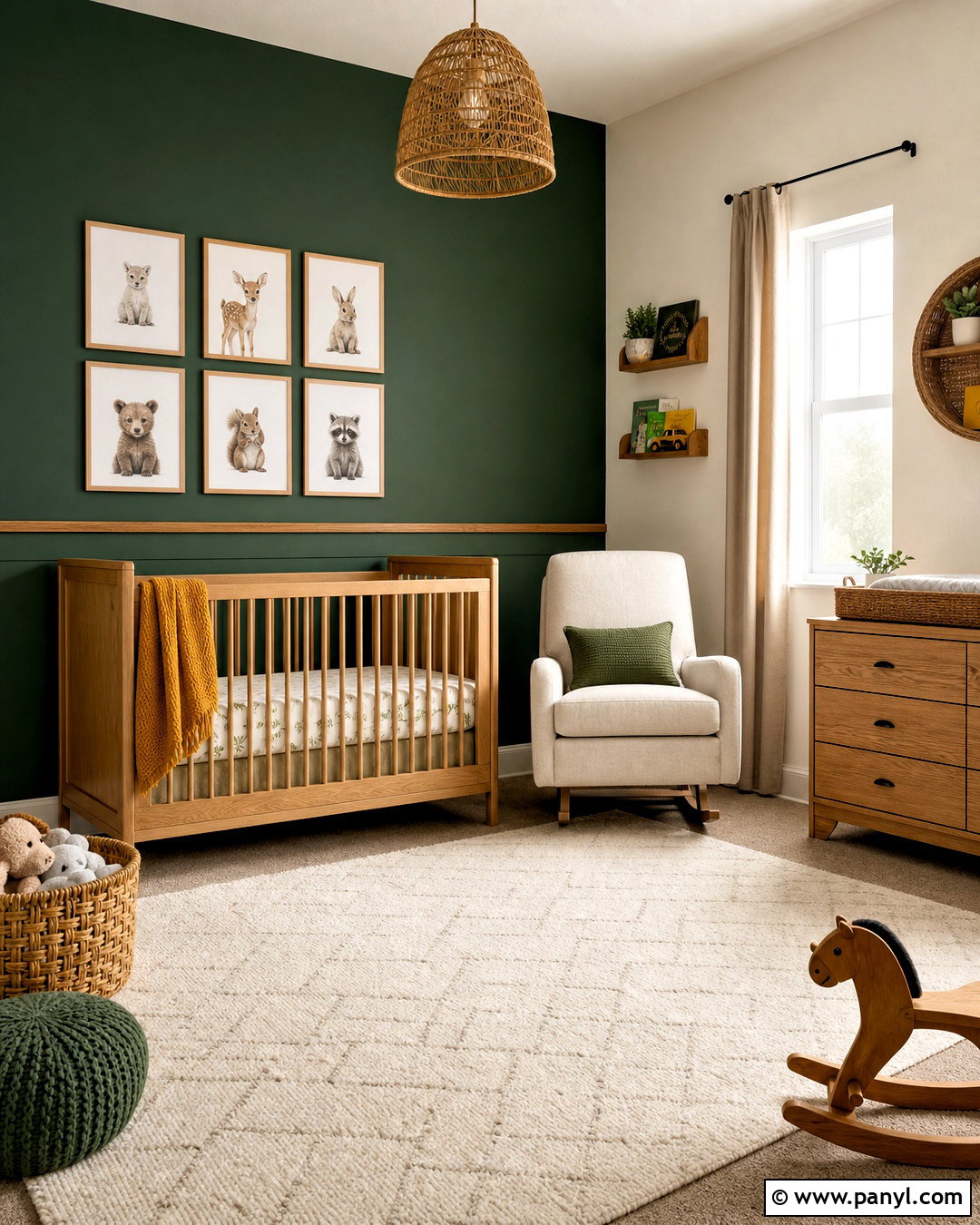 Emerald Green Nursery - 20 emerald green room decor ideas