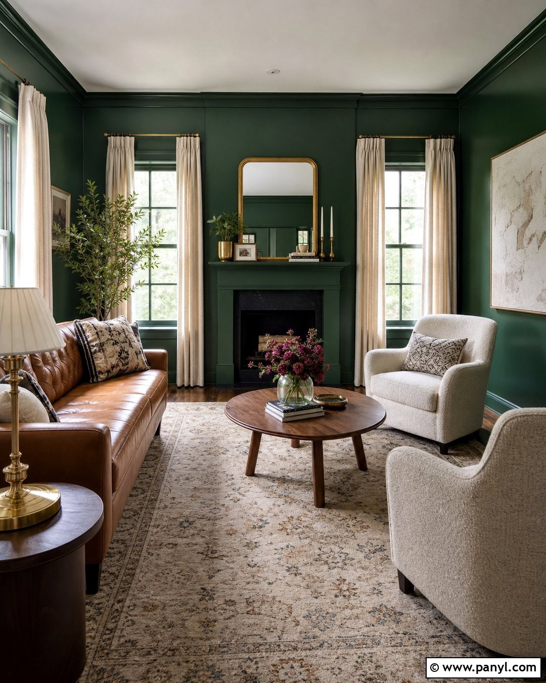 Emerald Green Semi Gloss Living Room Walls - 30 Semi Gloss Paint On Walls