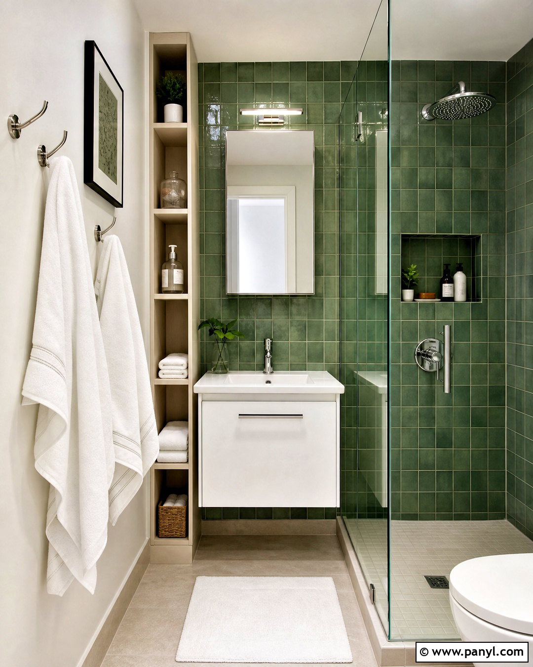 Emerald Green Small Bathroom - 20 emerald green bathroom decor ideas