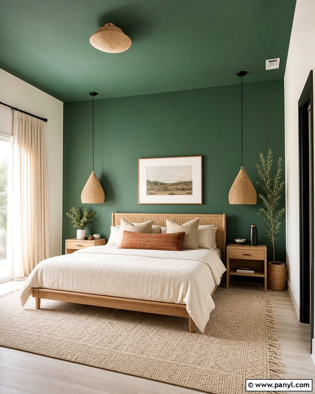 Emerald Green Wall And Ceiling - 35 emerald green wall ideas