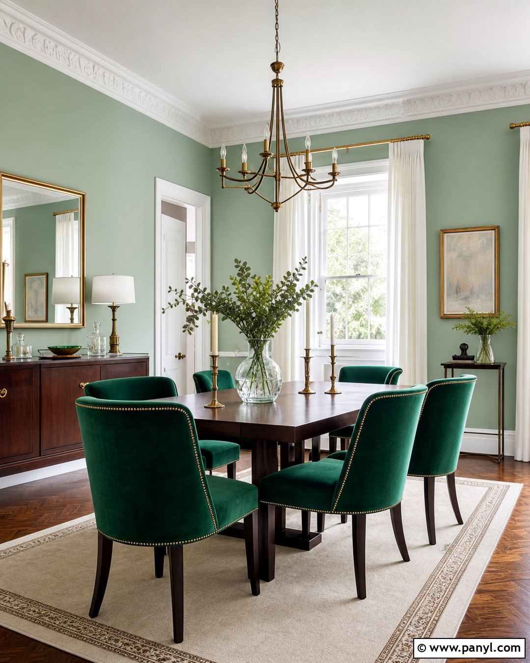 Emerald Green With Mint Green Walls - 20 Colors That Go With Mint Green Walls