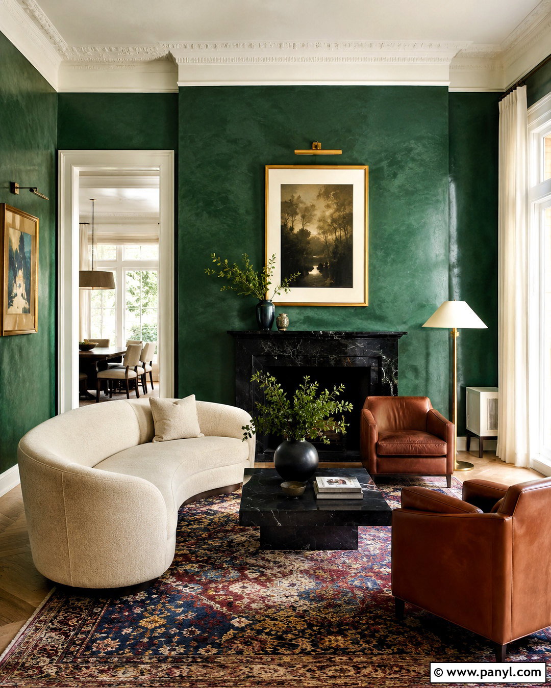 Emerald Venetian Plaster Wall Texture - 35 wall color texture ideas
