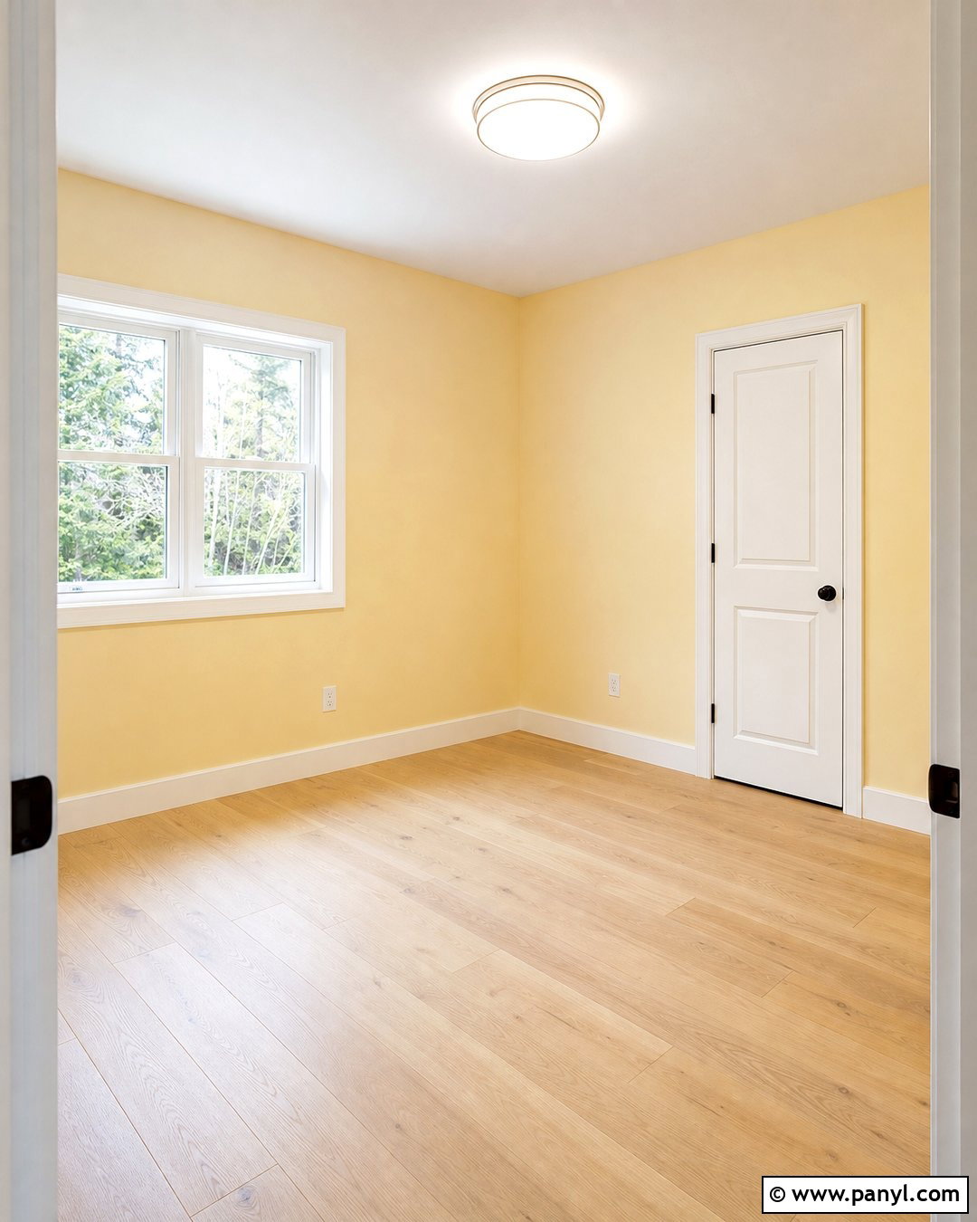 Empty Nursery With Pastel Yellow Walls - 20 Empty Room With Yellow Walls
