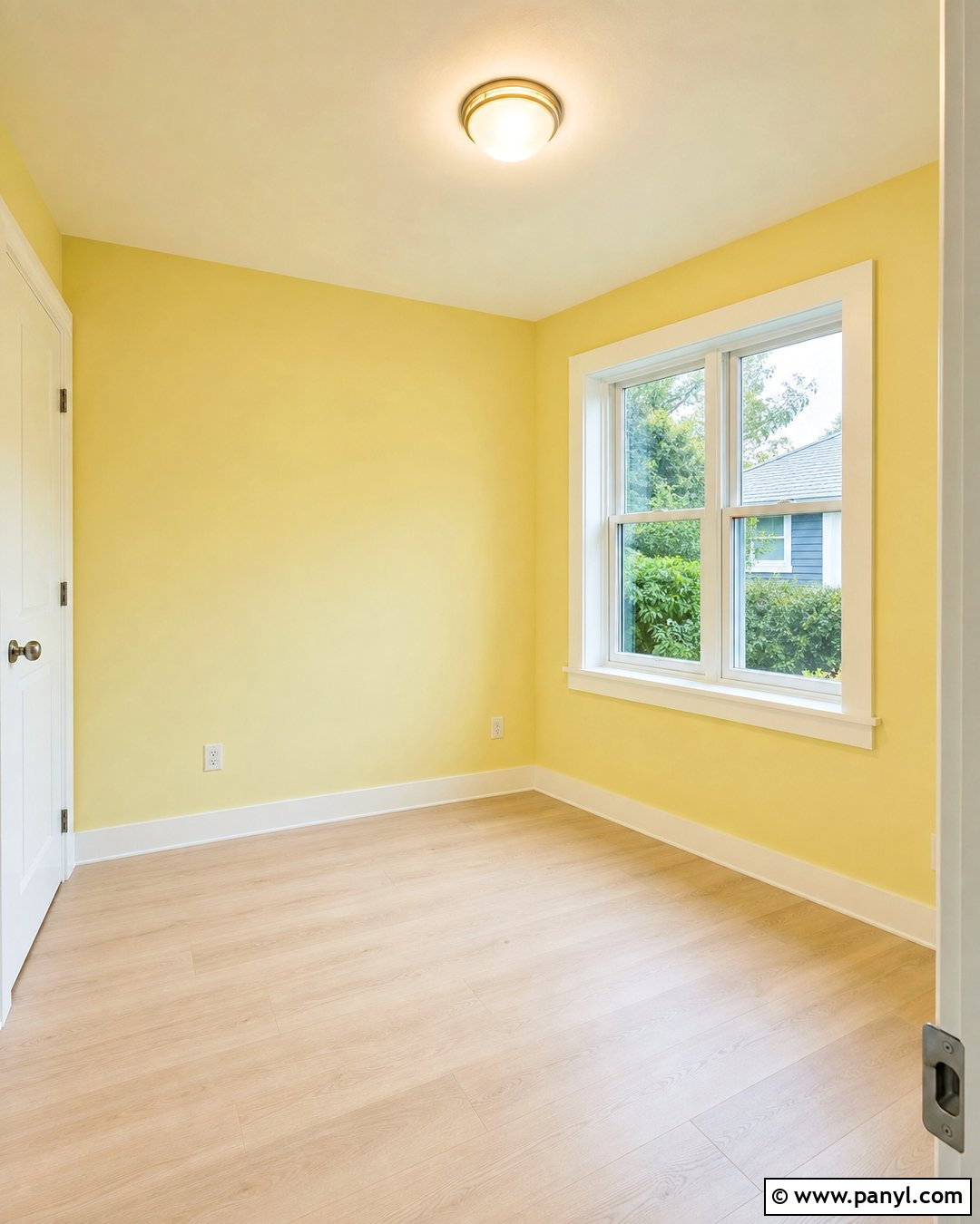 Empty Small Room With Light Yellow Walls - 20 Empty Room With Yellow Walls