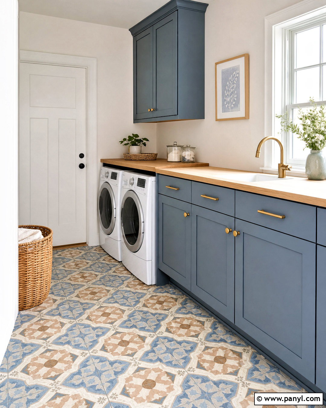 Encaustic Pattern Floor Tile - 20 latest floor tiles for home ideas