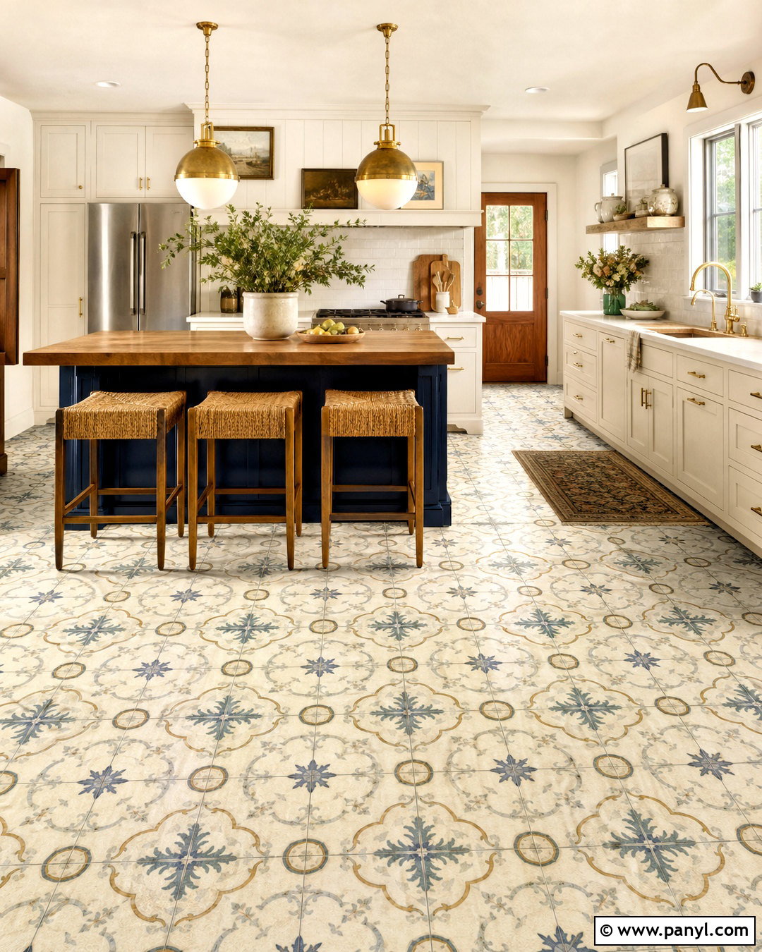 Encaustic Pattern Tile Floors - 20 home tiles ideas floors