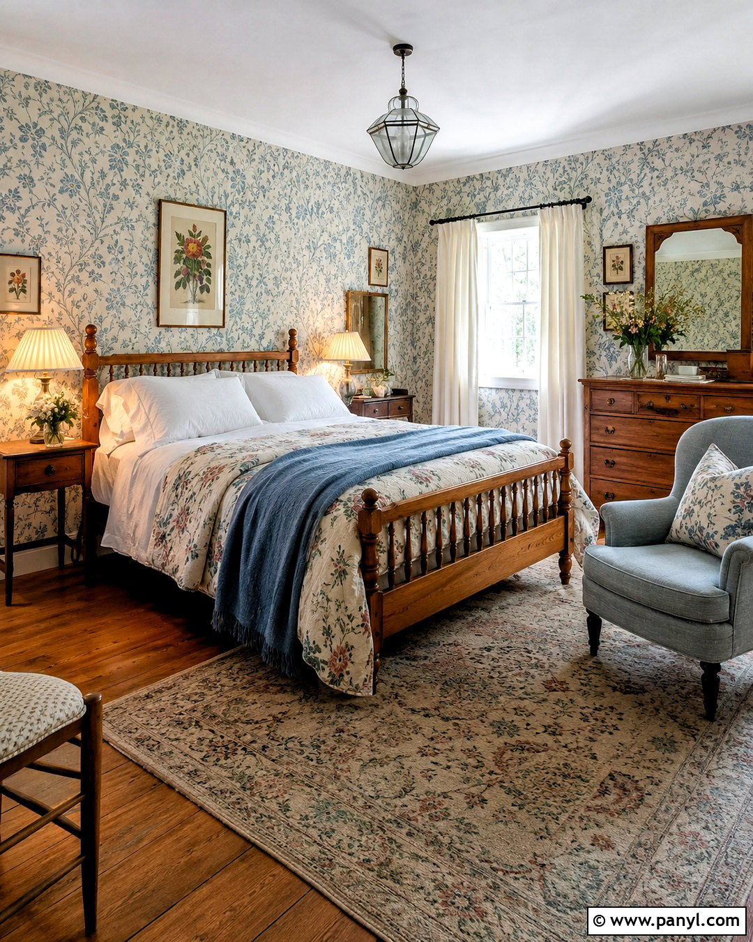 English Cottage Bedroom - 20 cozy bedroom ideas