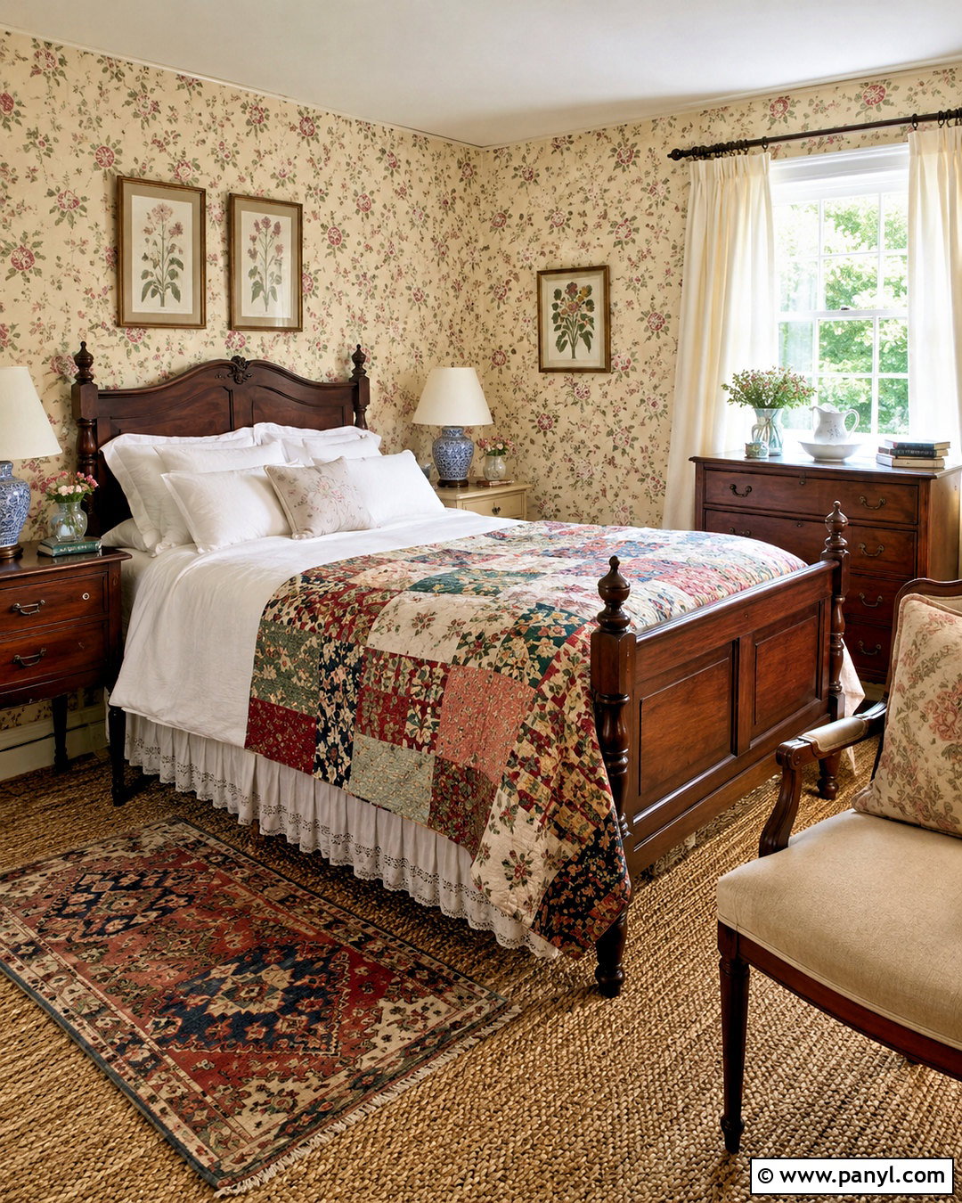 English Cottage Bedroom - 20 cottage bedroom ideas
