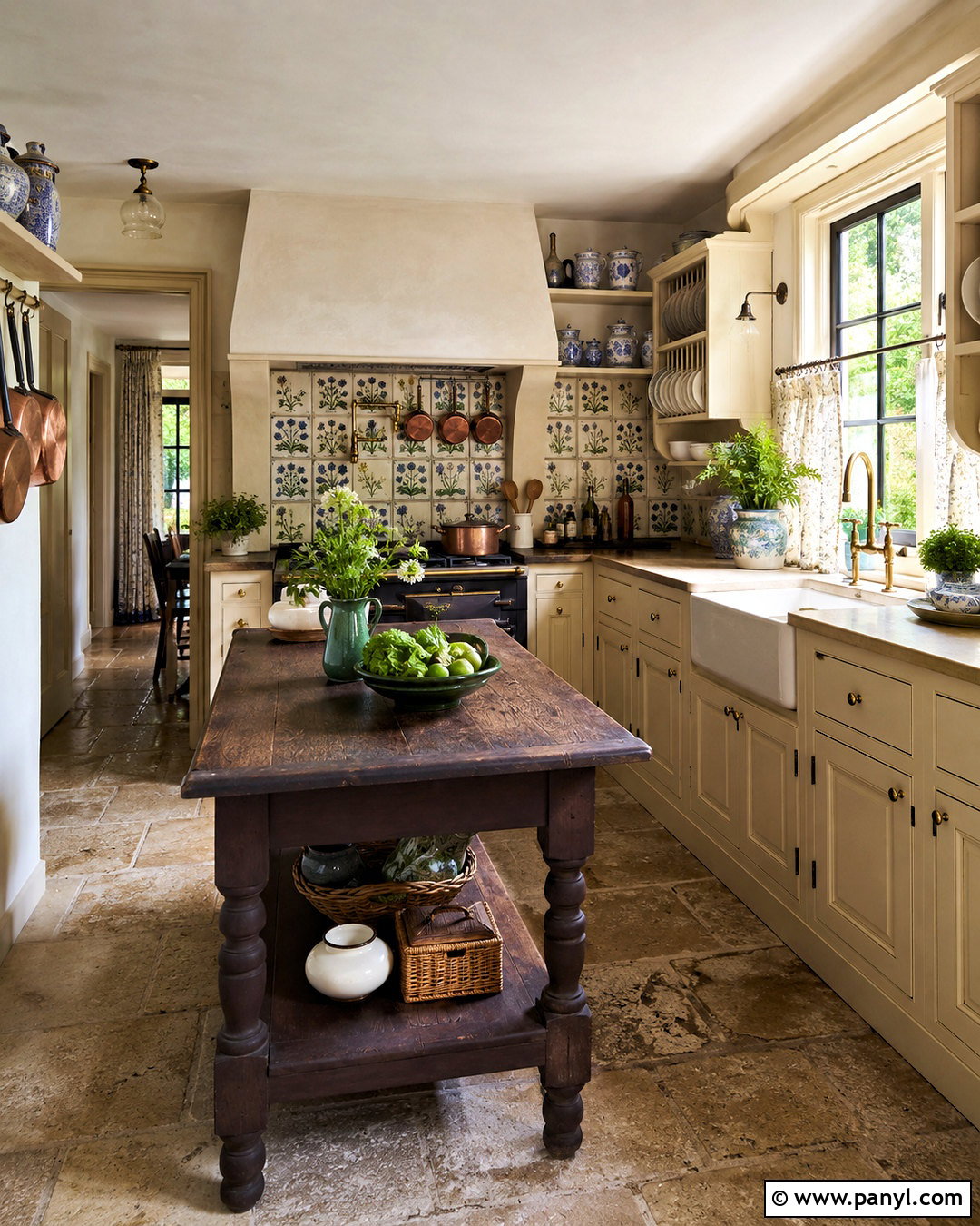 English Cottage Kitchen - 20 cozy kitchen aesthetic ideas
